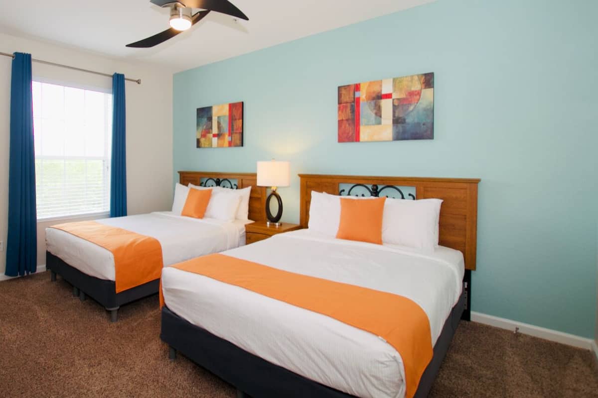 2 bedrooms, individually decorated, individually furnished