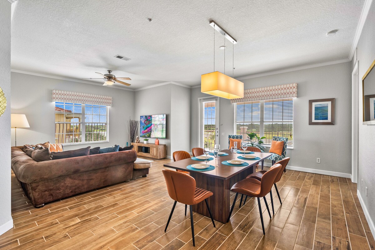 Premium-Apartment, 4 Schlafzimmer, 2 Bäder, Seeblick | Wohnbereich