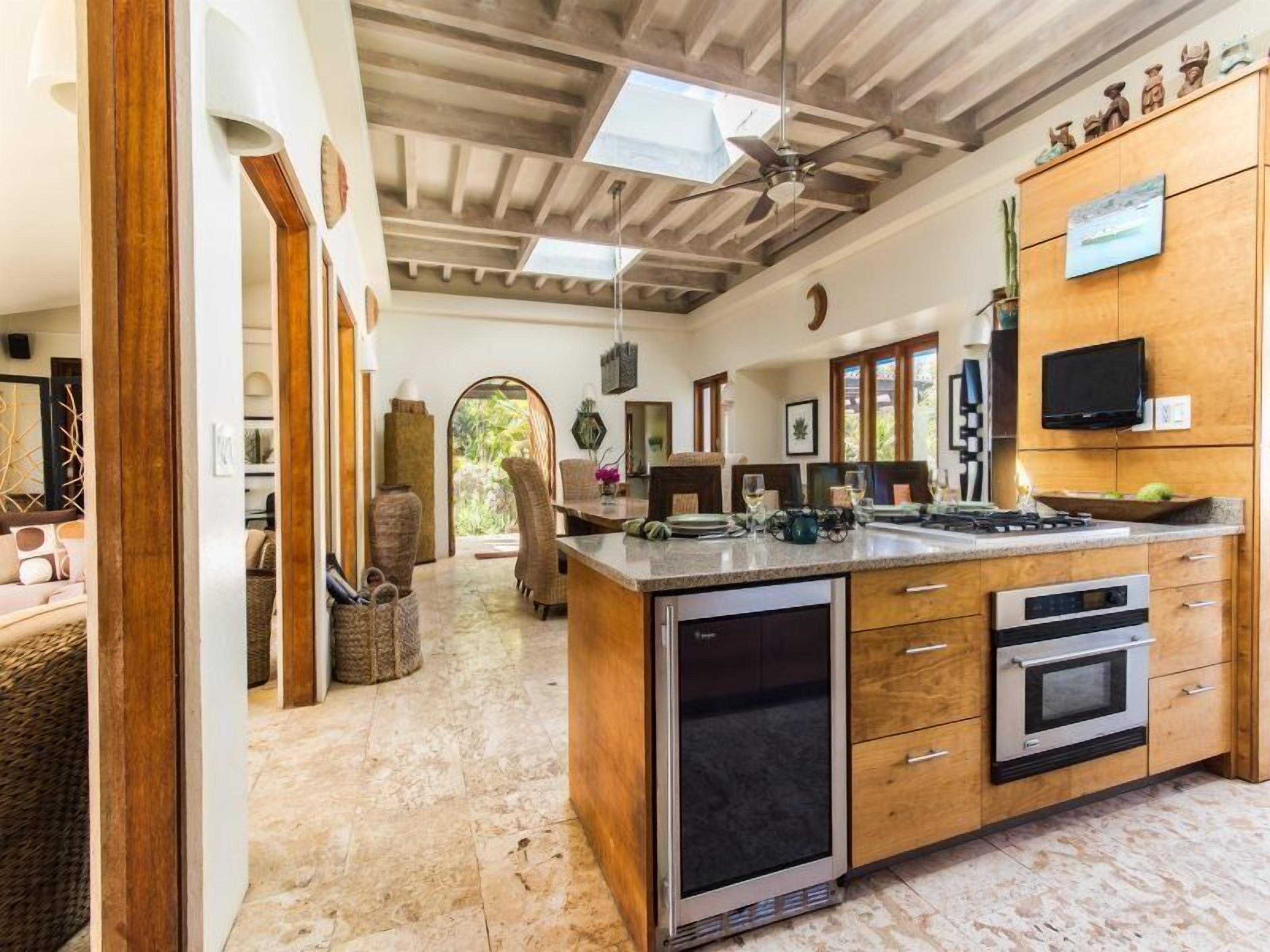 Premium Villa, 3 Bedrooms, Private Pool, Ocean View | Private kitchen | Fridge, microwave, stovetop, dishwasher