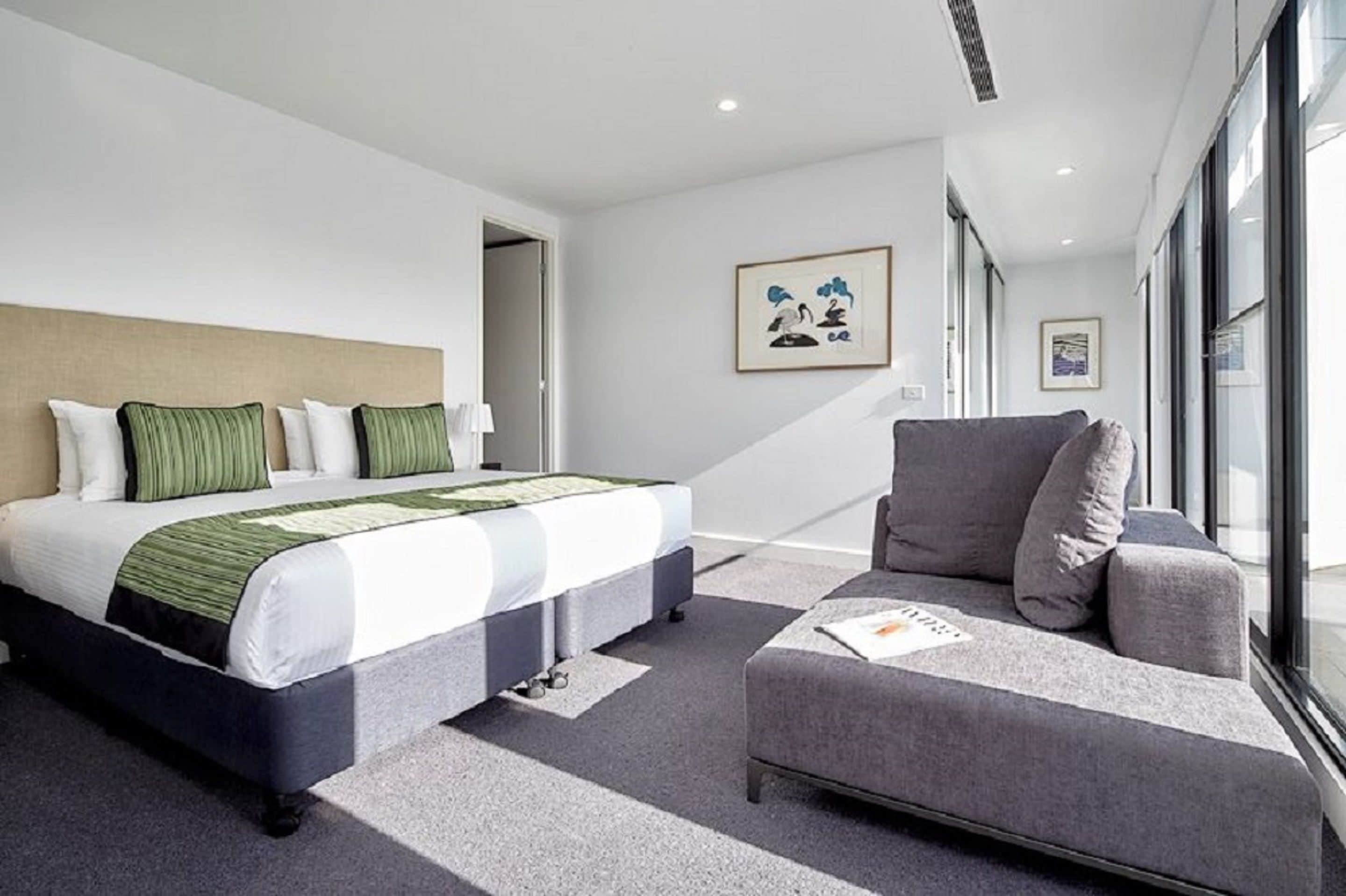 Attico Executive, 3 camere da letto | 1 camera, biancheria da letto di alta qualità, insonorizzazione