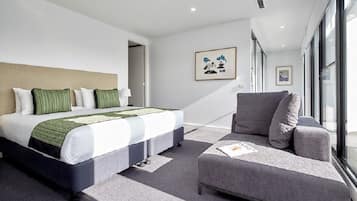 Attico Executive, 3 camere da letto | 1 camera, biancheria da letto di alta qualità, insonorizzazione