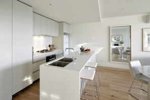 Two Bedroom View Apartment  | Private kitchen