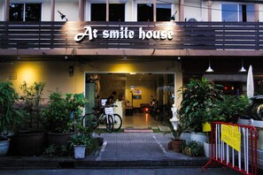 Front of property – evening/night