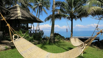 Villa Romantique, vue plage, en front de plage | Vue de la chambre