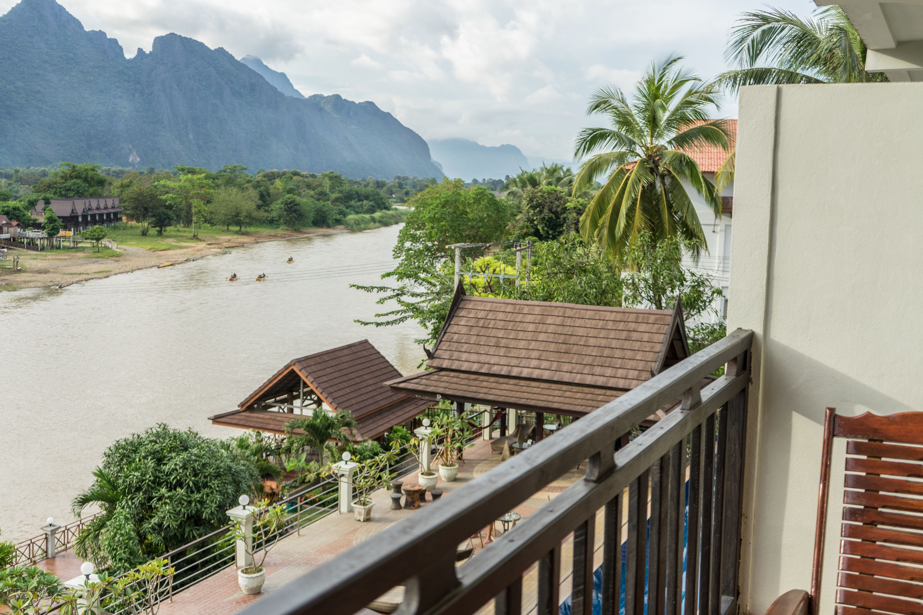 Family Suite, 1 Bedroom, River View | Balcony view