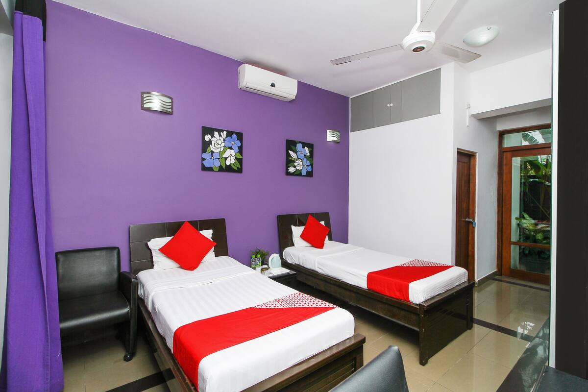 Minibar, desk, iron/ironing board (on request), free WiFi