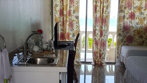 Chambre double, vue sur l’océan
