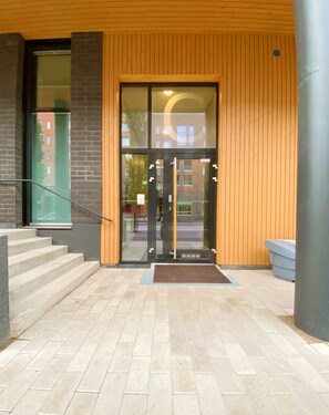Entrée de l’hébergement