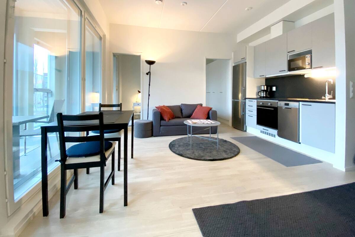 Superior Apartment with Balcony | Coin séjour