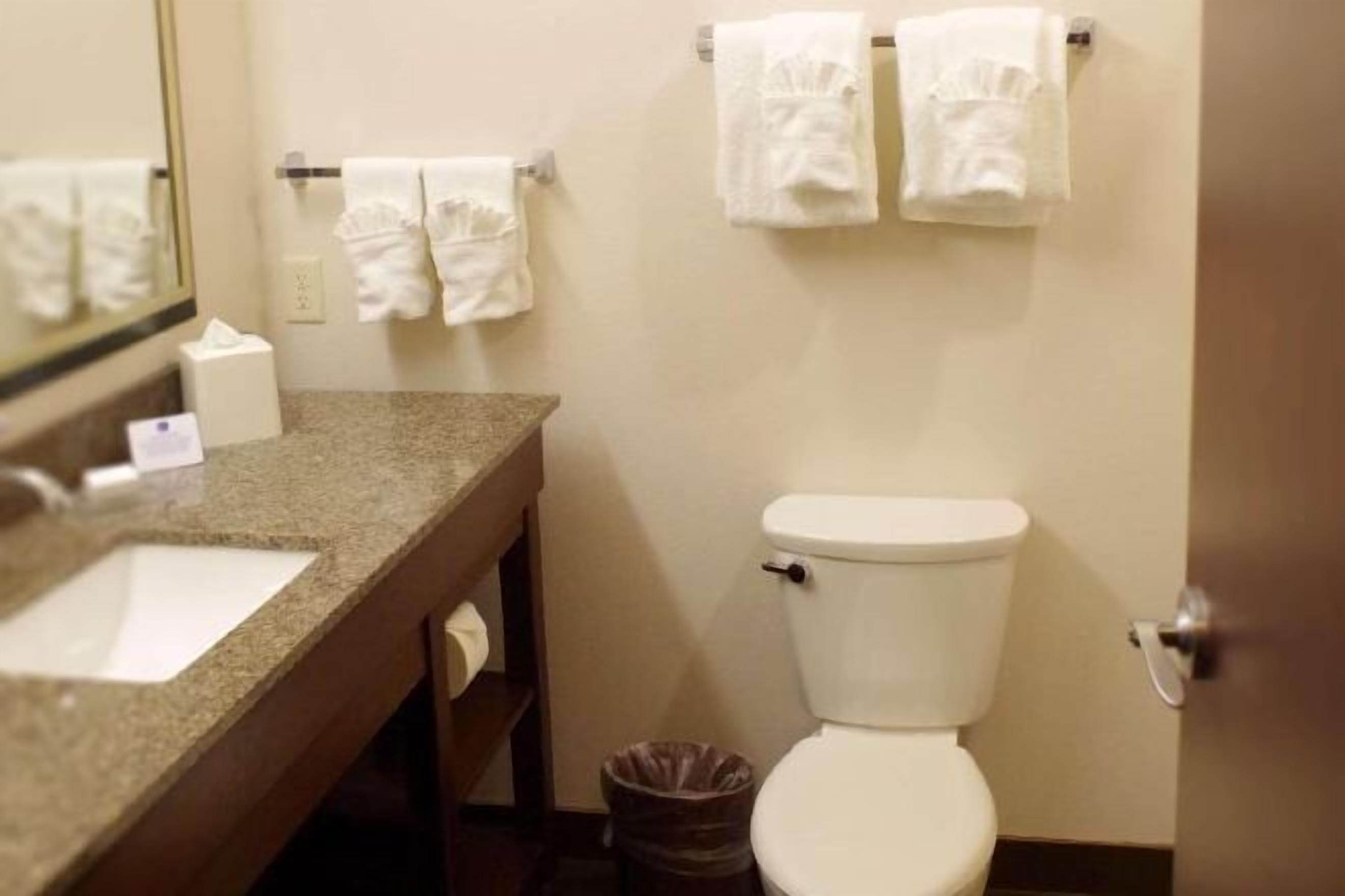 Bathroom | Combined shower/bathtub, free toiletries, hair dryer, towels