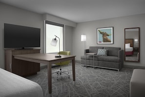 Studio, 1 King Bed, Non Smoking, Refrigerator & Microwave (Wet Bar) | In-room safe, free rollaway beds, free WiFi, bed sheets