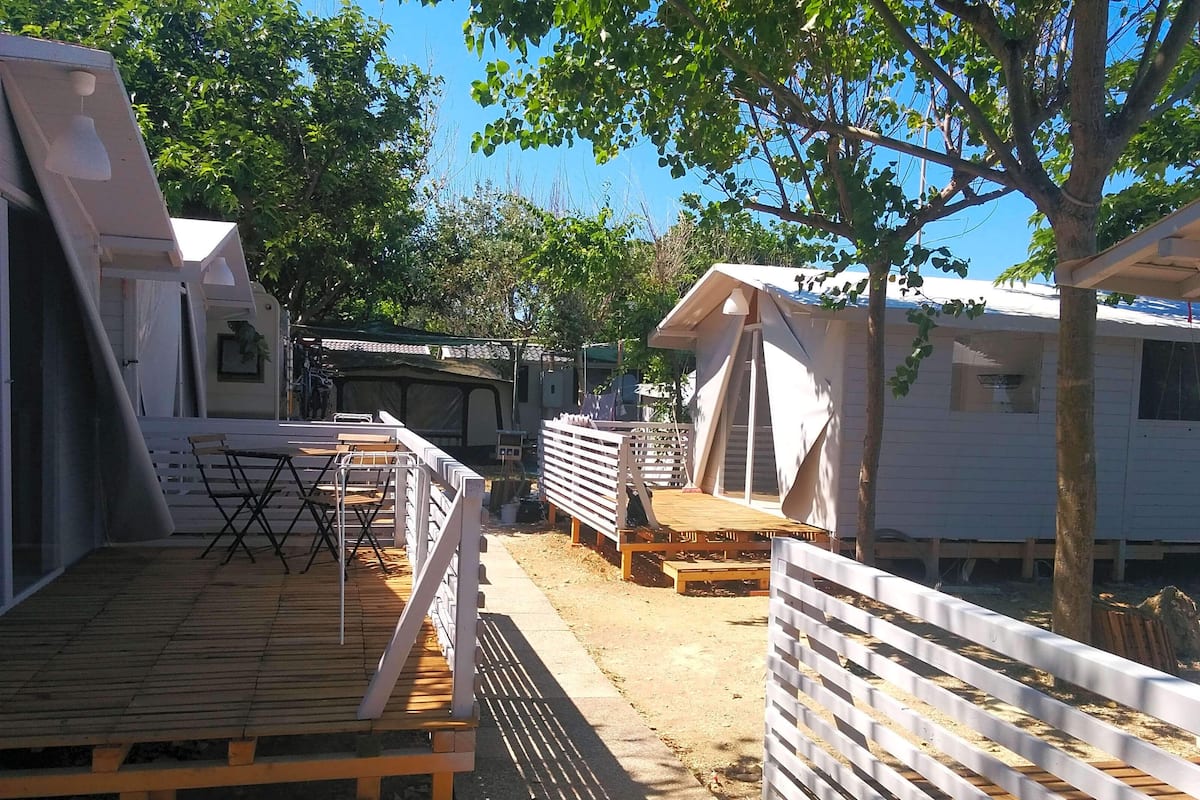 Basic Tent, 2 Bedrooms | Balcony