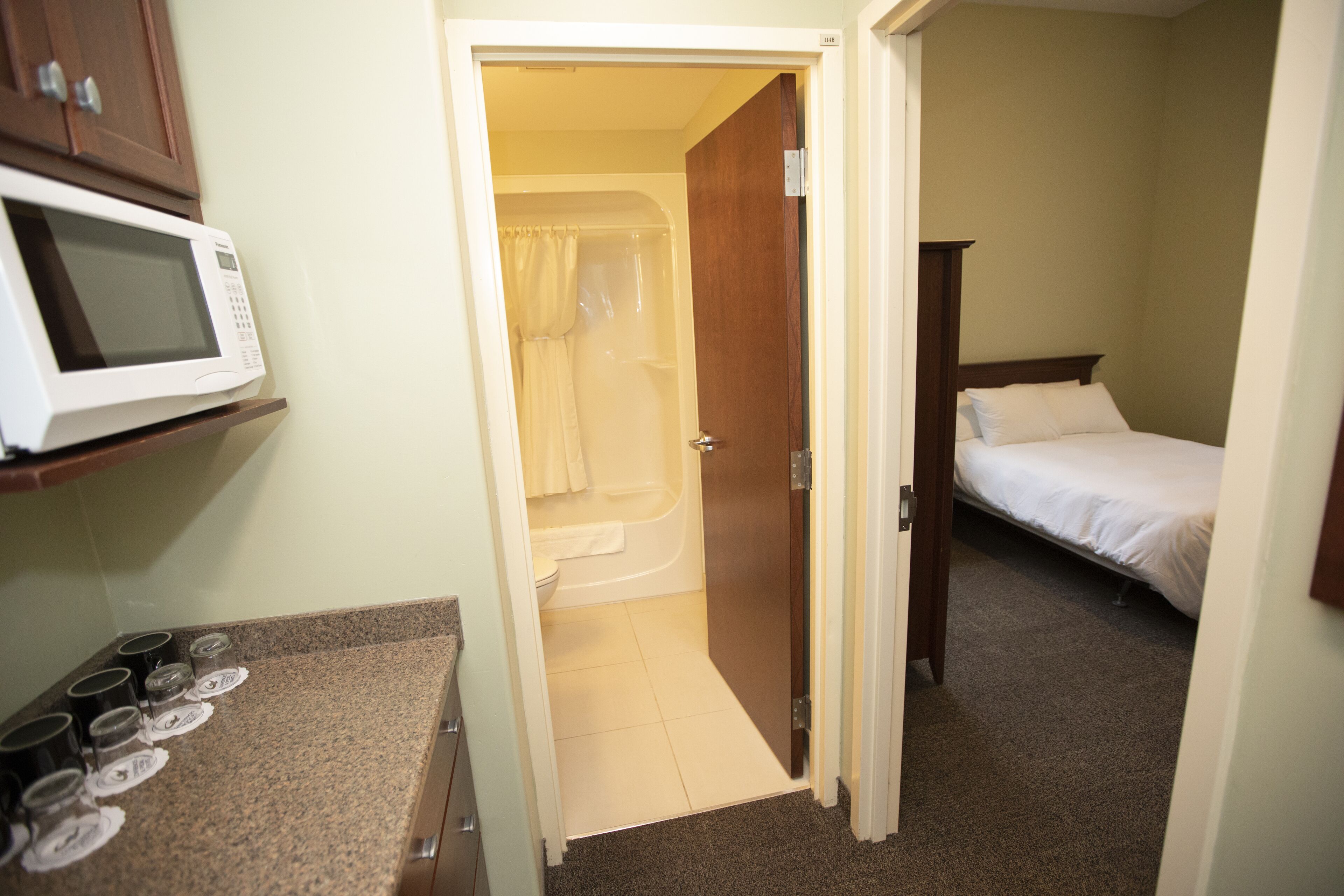 two-bedroom suite | desk, laptop workspace, iron/ironing board, free wifi