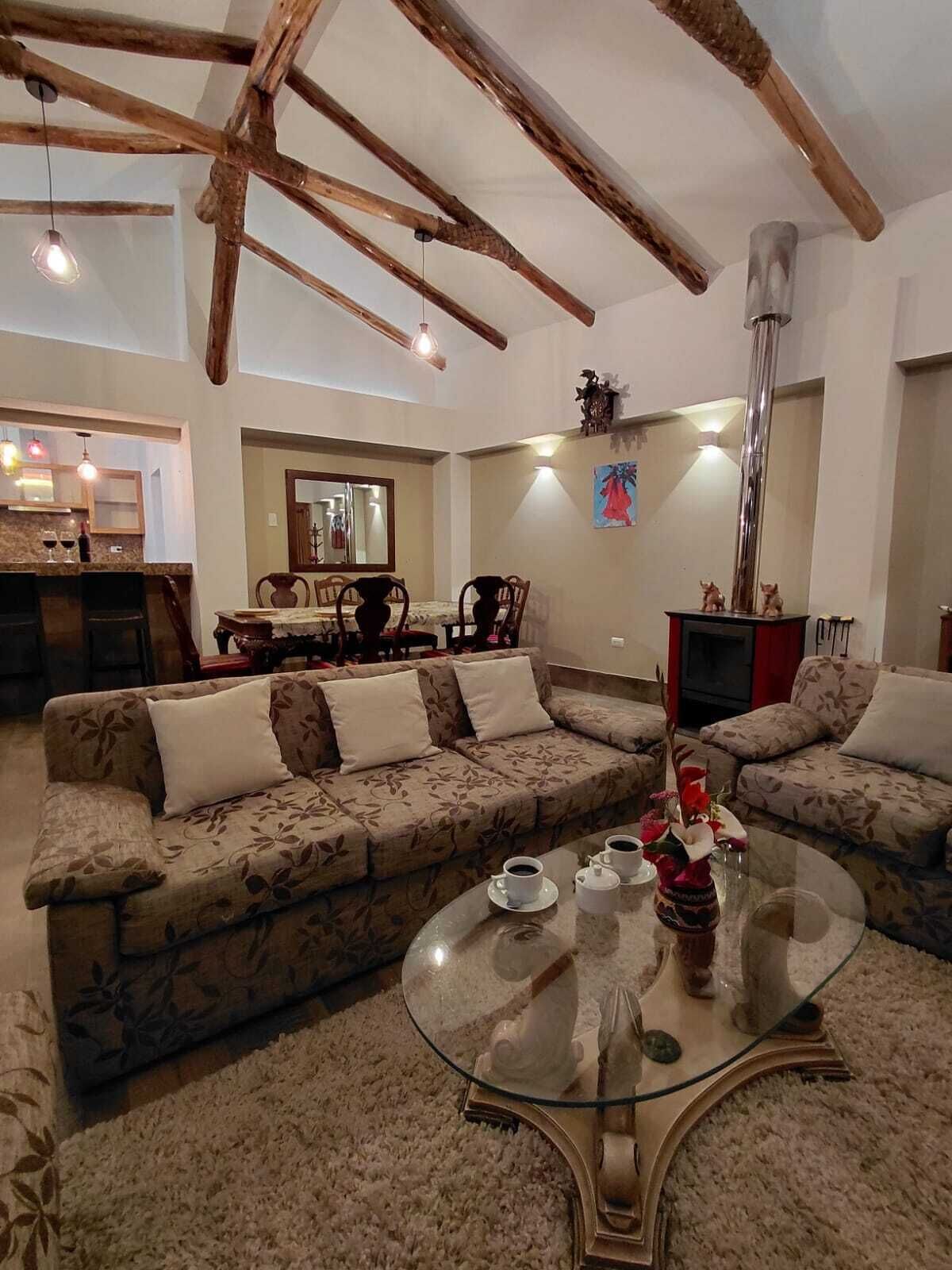Family Apartment, Mountain View | Living area | 32-inch TV with cable channels, streaming services
