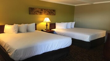 Cortinas blackout, wifi gratis y ropa de cama 