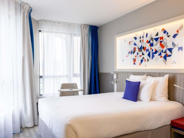 Premium bedding, minibar, in-room safe, desk