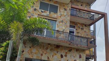 Fassade der Unterkunft