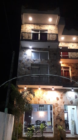 Front of property – evening/night