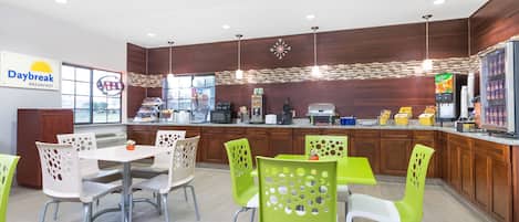 Free daily full breakfast