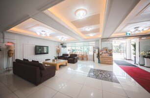 Sala de estar en el lobby