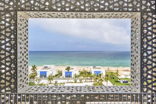 Junior-Suite, 1 King-Bett, Terrasse, Meerblick | Blick vom Balkon