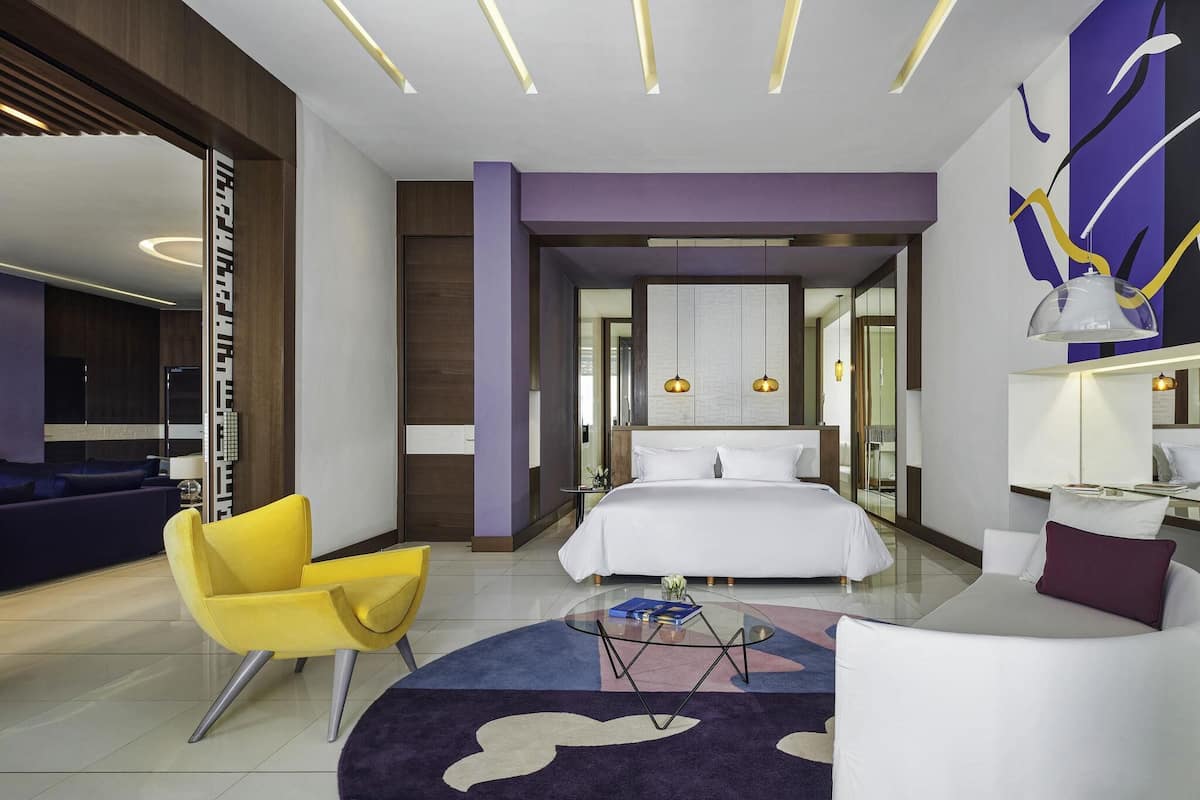 Opera Suite, 1 King Bed, Panoramic Sea View, Private Terrace with hot tub | Premium bedding, pillowtop beds, minibar, in-room safe