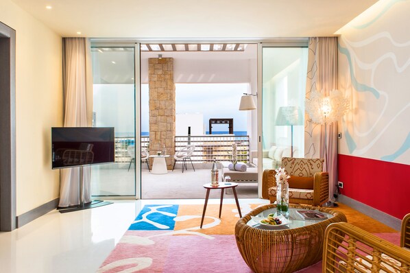 Prestige Suite, 1 King Bed, Garden View, Private Terrace with Hot Tub | View from room