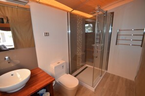 Luxury King Eco Tent with Ensuite | Bathroom