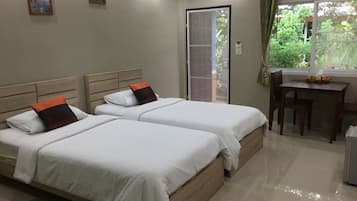 Premium bedding, minibar, desk, rollaway beds