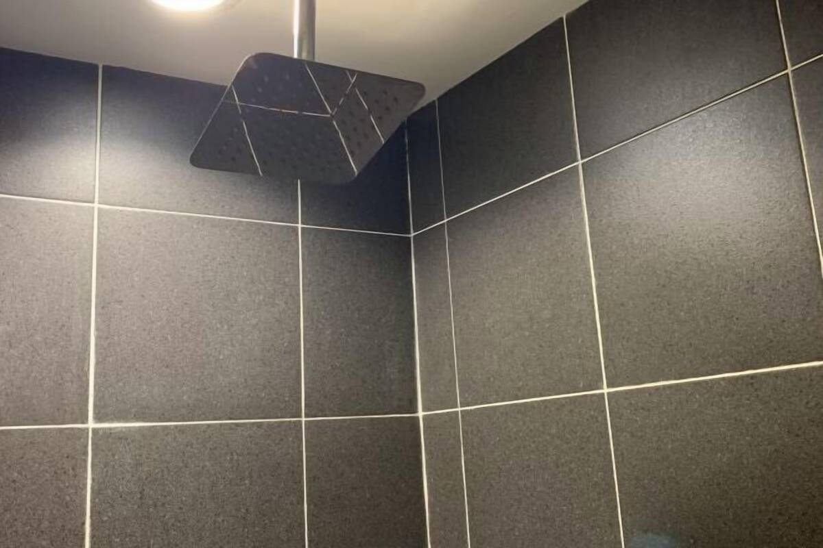 Bathroom | Shower, rainfall showerhead, free toiletries, hair dryer