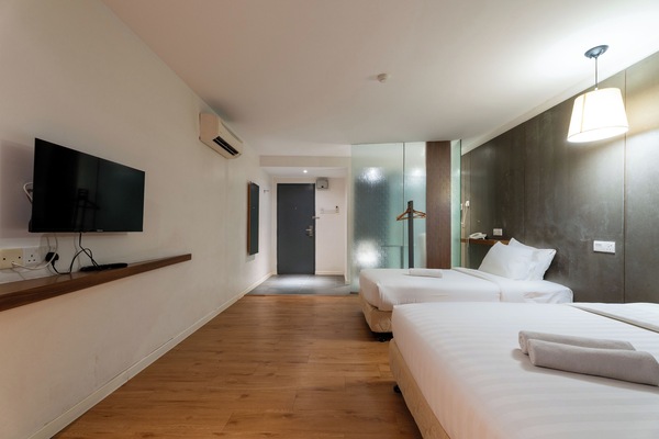Superior Triple Room, Multiple Beds | Desk, iron/ironing board (on request), WiFi (free)