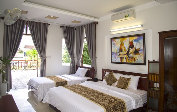 Triple Room | 1 bedroom, premium bedding, Select Comfort beds, minibar - Joy Hoi An Homestay (Da Nang)