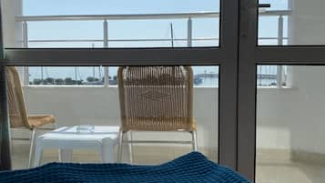 Deluxe Room, 1 Double or 2 Single Beds, Balcony, Sea View
