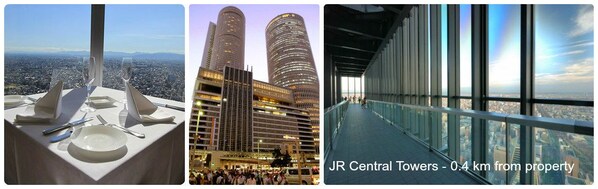 Udsigt fra overnatningsstedet