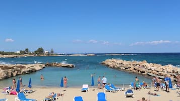 On the beach