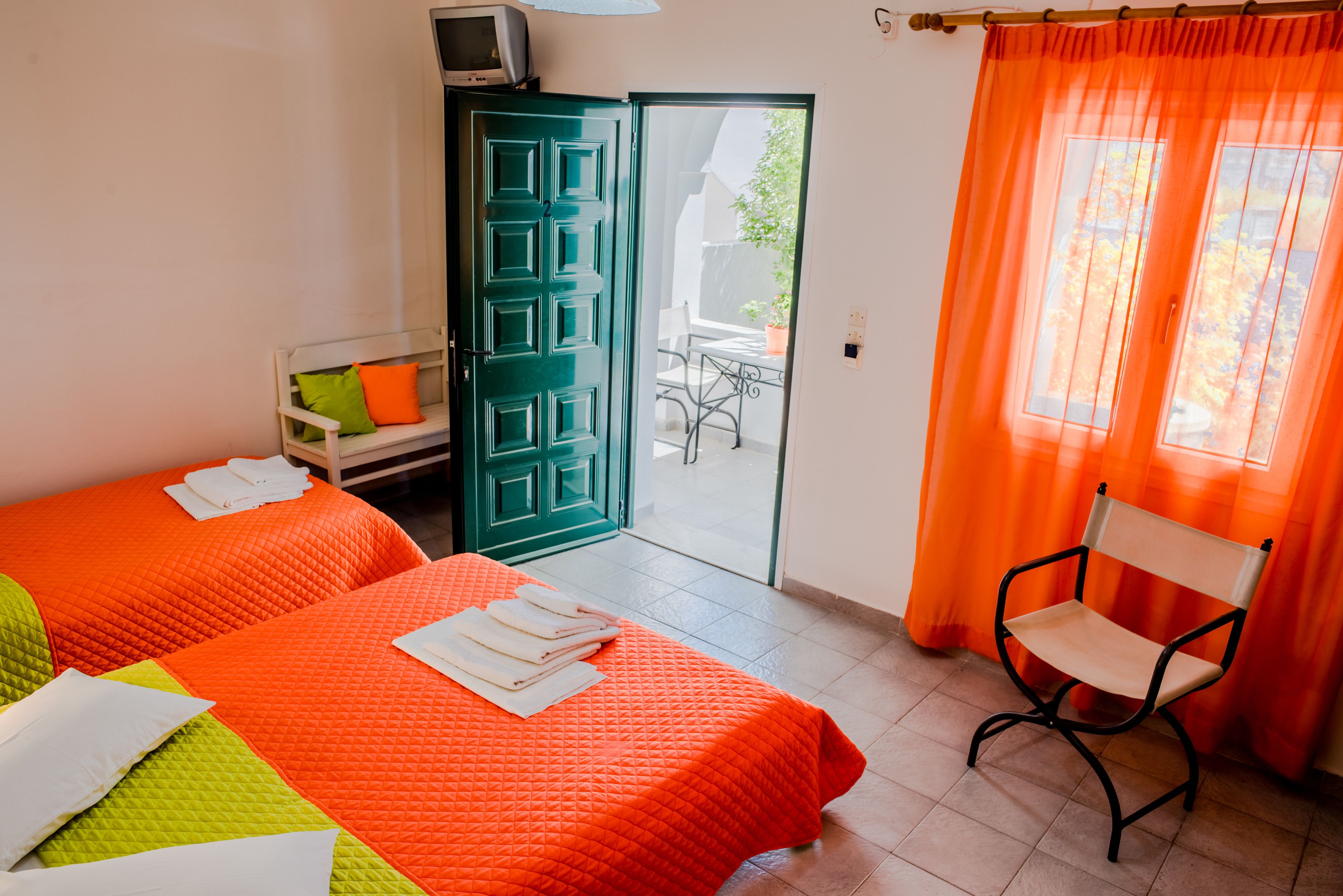 In-room safe, desk, blackout curtains, free cots/infant beds