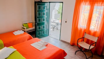 In-room safe, desk, blackout curtains, free cots/infant beds