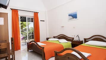 Standard Triple Room | In-room safe, desk, blackout curtains, free cots/infant beds