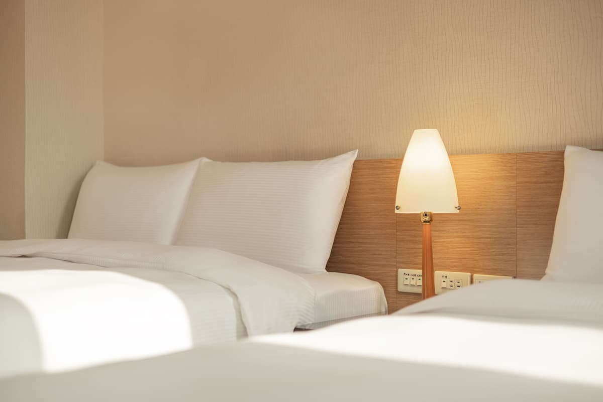 deluxe quadruple room | 1 bedroom, desk, blackout curtains, soundproofing