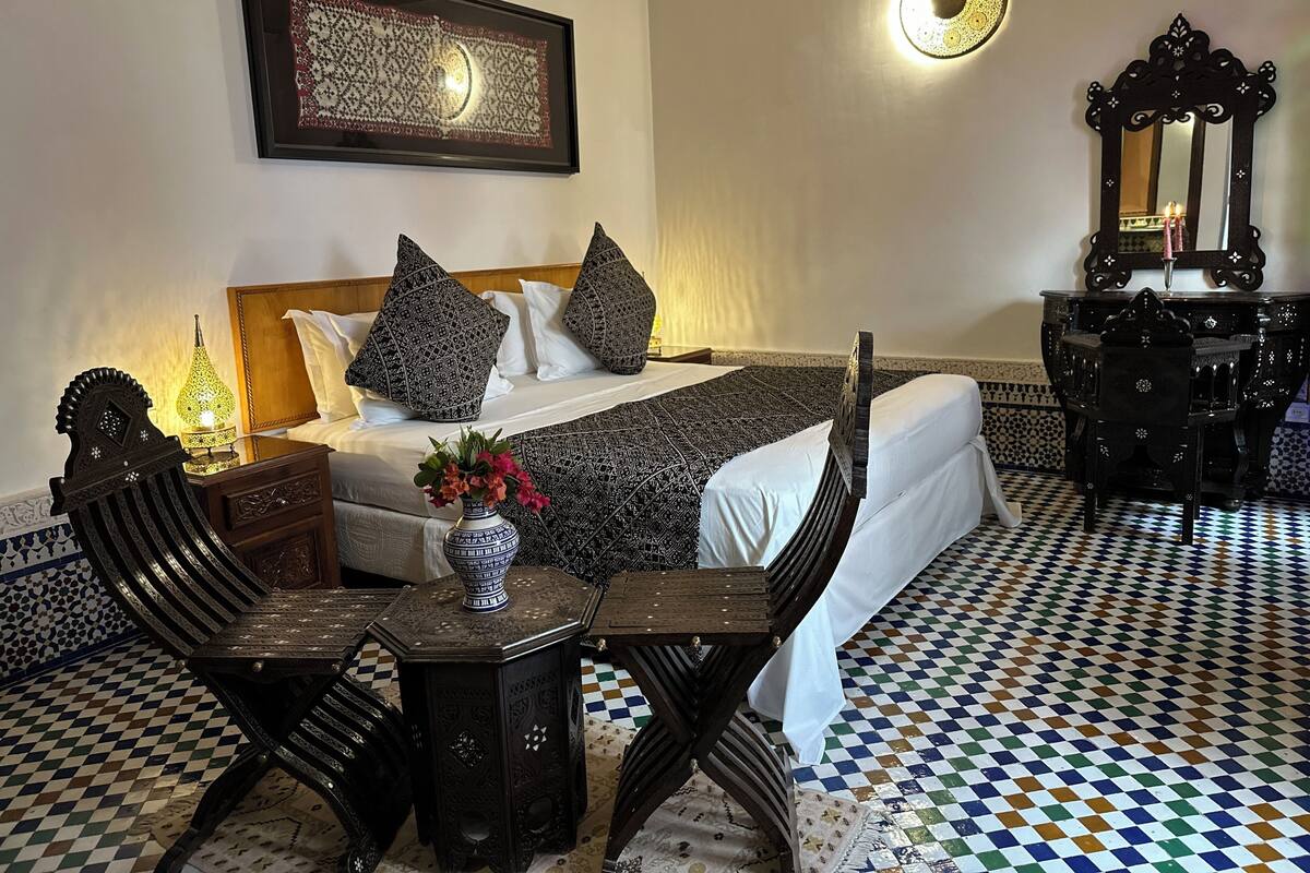 Superior Double or Twin Room, Courtyard View | Frette Italian sheets, premium bedding, minibar, blackout drapes