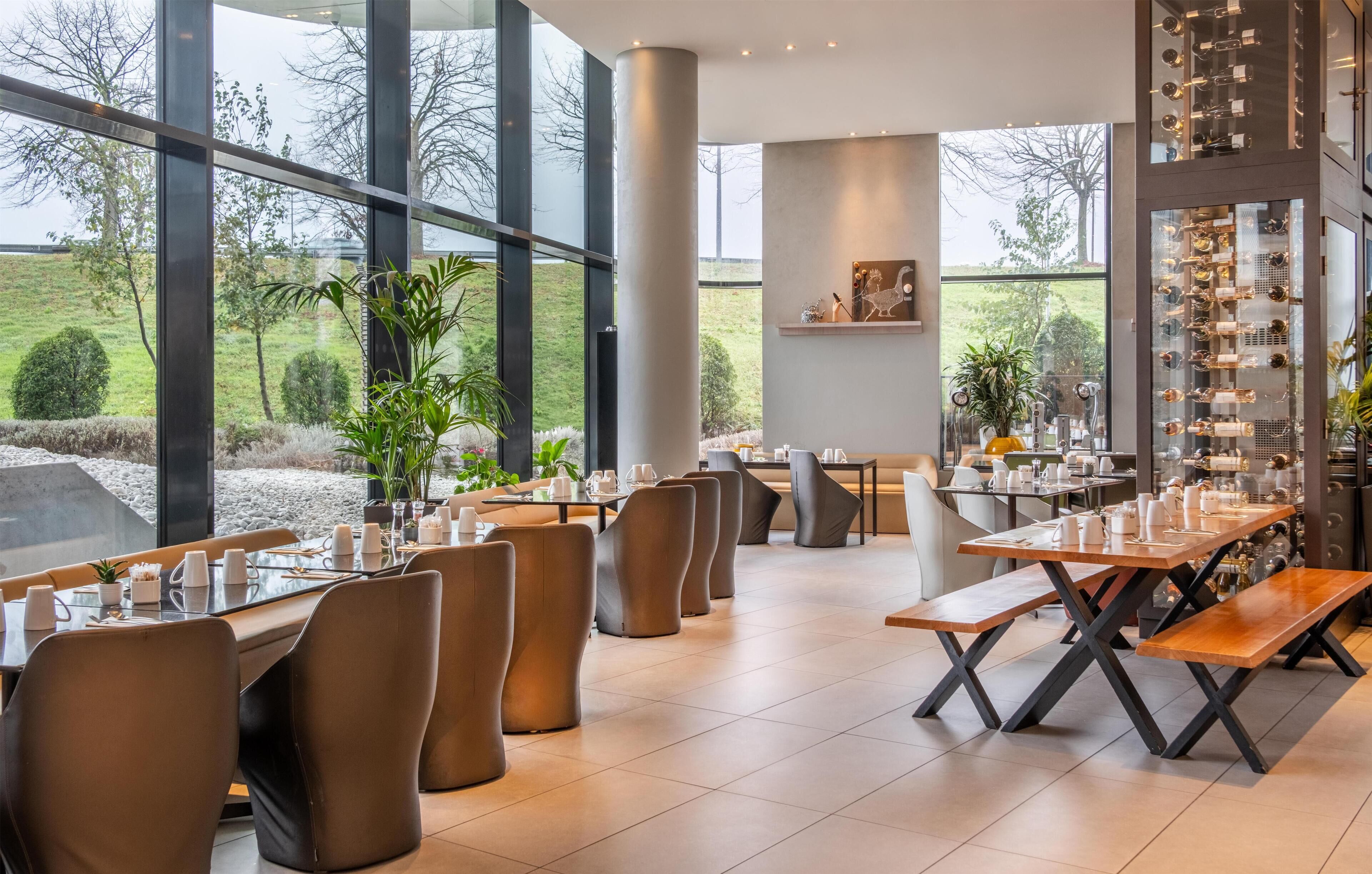 Serveert lunch en diner, Franse gerechten