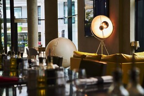 Vue sur le jardin, ouvert tous les jours