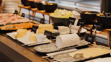 Daily buffet breakfast (EUR 30 per person)