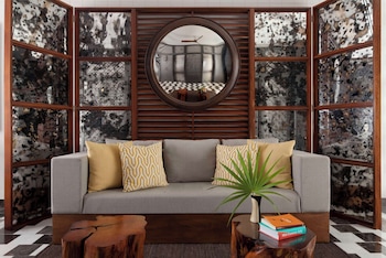 Hotel entrance and lobby at Hyatt Centric Playa del Carmen - Downtown House & Beach House