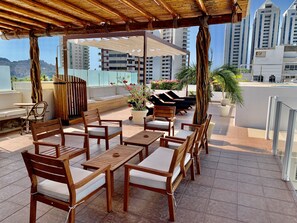 Rooftop terrace - Hotel Nilo (Acapulco)