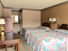 Ropa de cama de alta calidad, escritorio, wifi gratis y ropa de cama 