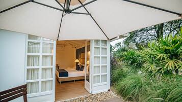 Standard Double Room, 1 Queen Bed, Pool View (First Level) | Egyptian cotton sheets, premium bedding, down comforters, pillowtop beds