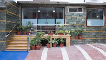 Fassade der Unterkunft