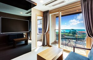 Superior Double Room | View from room - Rich Hotel (Jeju City)