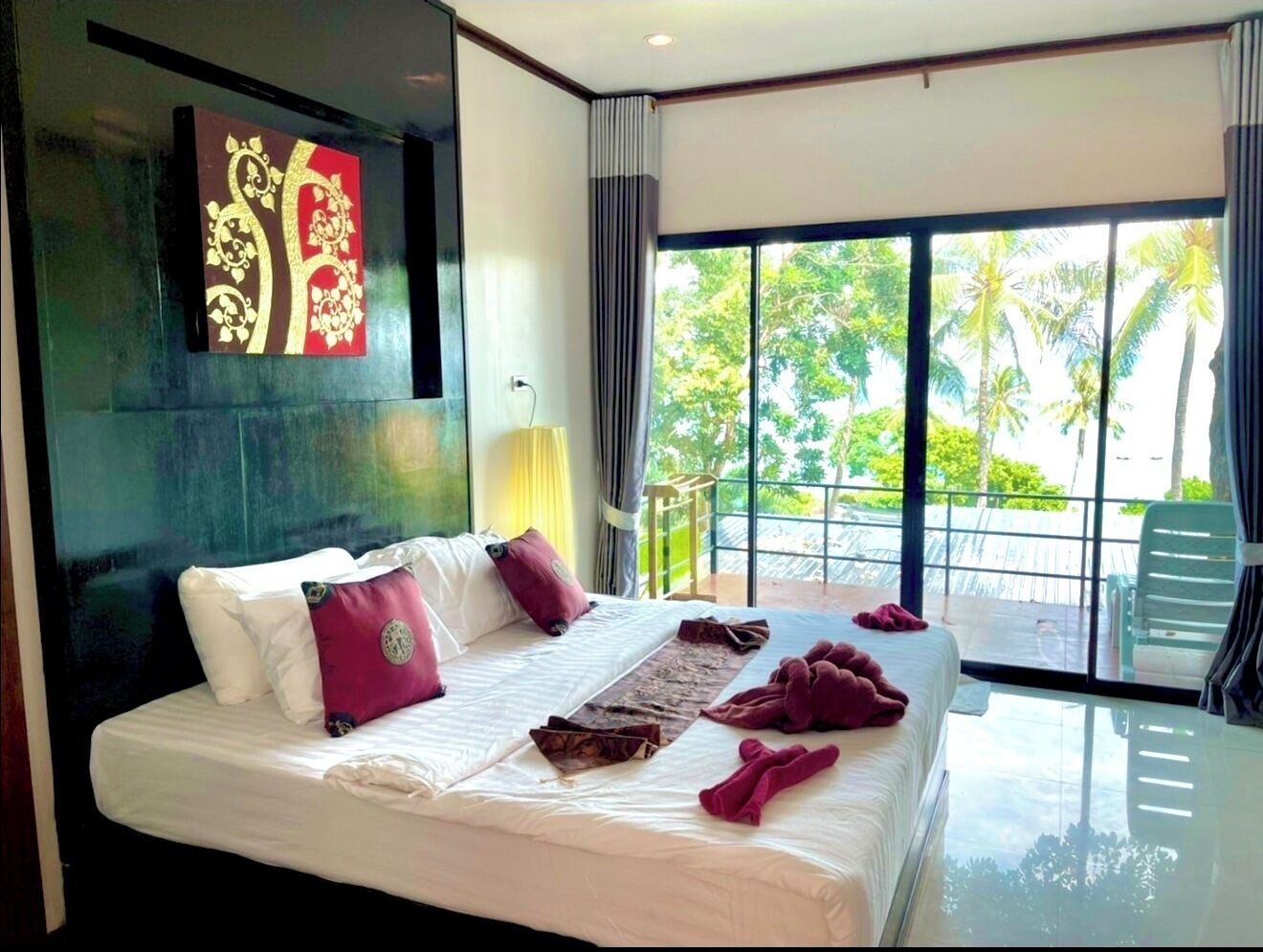 Sea View Room | In-room safe, desk, rollaway beds, free WiFi